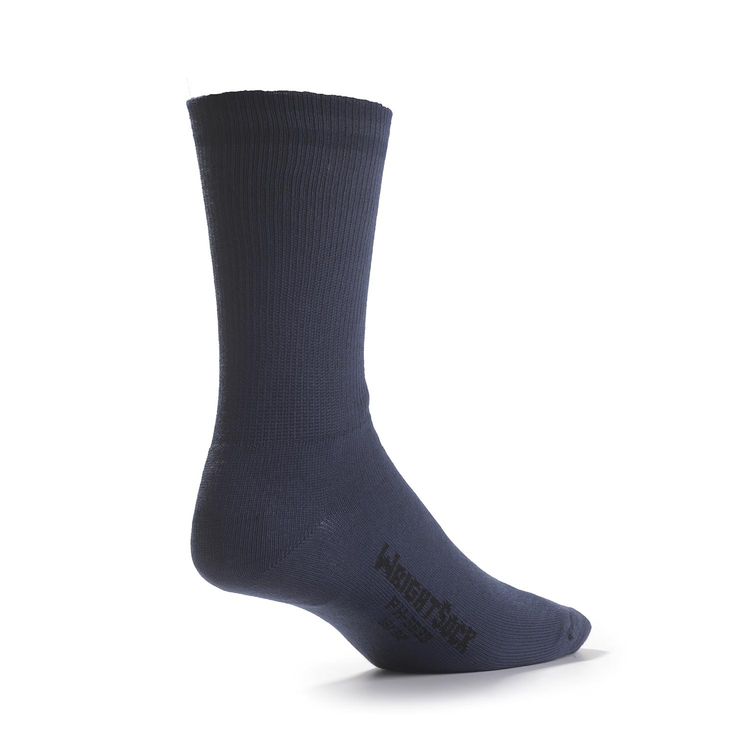 Blue Wrightsock Double Layer Crew - M