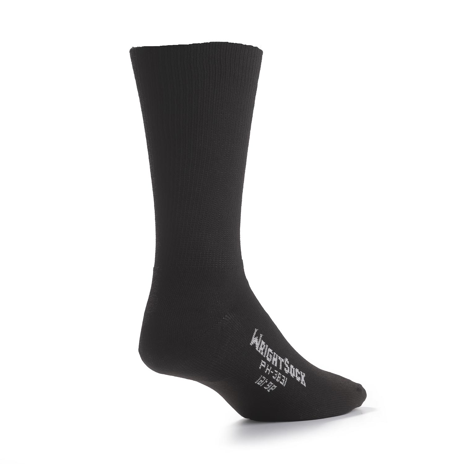 Wrightsock Midweight Black Crew - XLarge